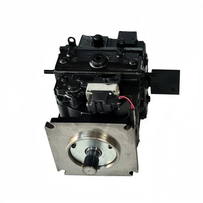 ขนาดกะทัดรัด 90R/L055 Axial Piston Pump วงจรปิดไดรฟ์อุทกสถิตสำหรับรถตักและรถขุดขนาดเล็ก